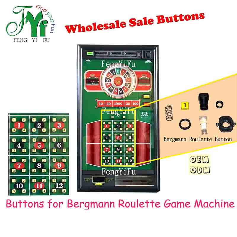 Buttons for Bergmann Roulette